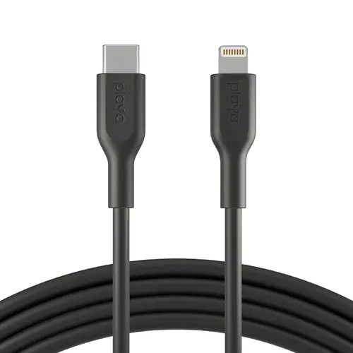 Кабел Belkin Playa USB-C към Lightning 1M, Черен - image 2