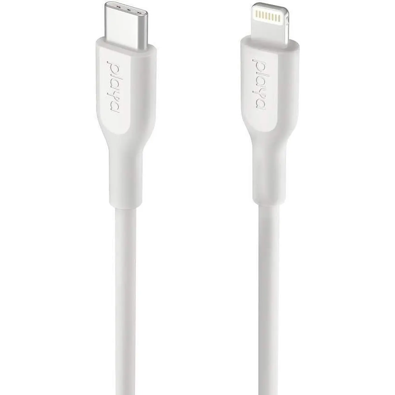 Кабел Belkin Playa USB-C към Lightning 1M, Бял