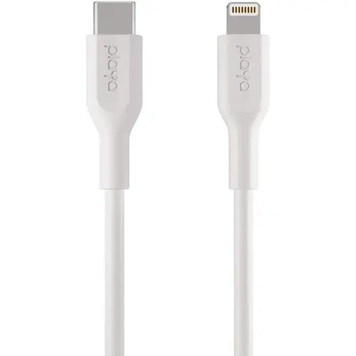 Кабел Belkin Playa USB-C към Lightning 1M, Бял - image 3