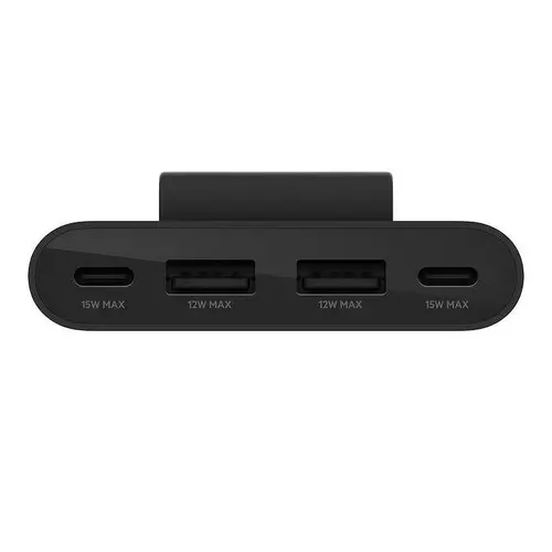 Зарядно устройство Belkin 4 Port USB Power Extender 2xC 2xA up to 30w, Черно - image 3