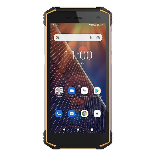 Телефон myPhone HAMMER Energy 2 ECO оранжев + 12V зарядно за кола