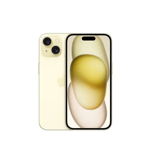 Мобилен телефон, Apple iPhone 15 Plus 512GB Yellow