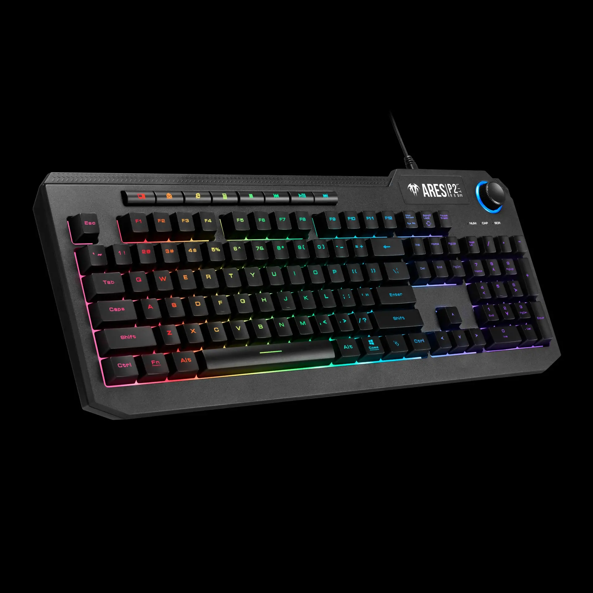 Gamdias геймърски комплект Gaming COMBO 2-in-1 Keyboard, Mouse - ARES P2 Lite - image 2