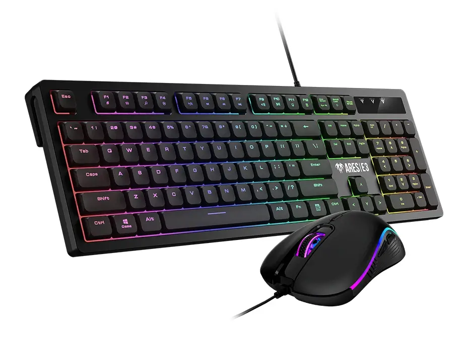 Gamdias геймърски комплект Gaming COMBO 2-in-1 Keyboard, Mouse - ARES E3 - image 1