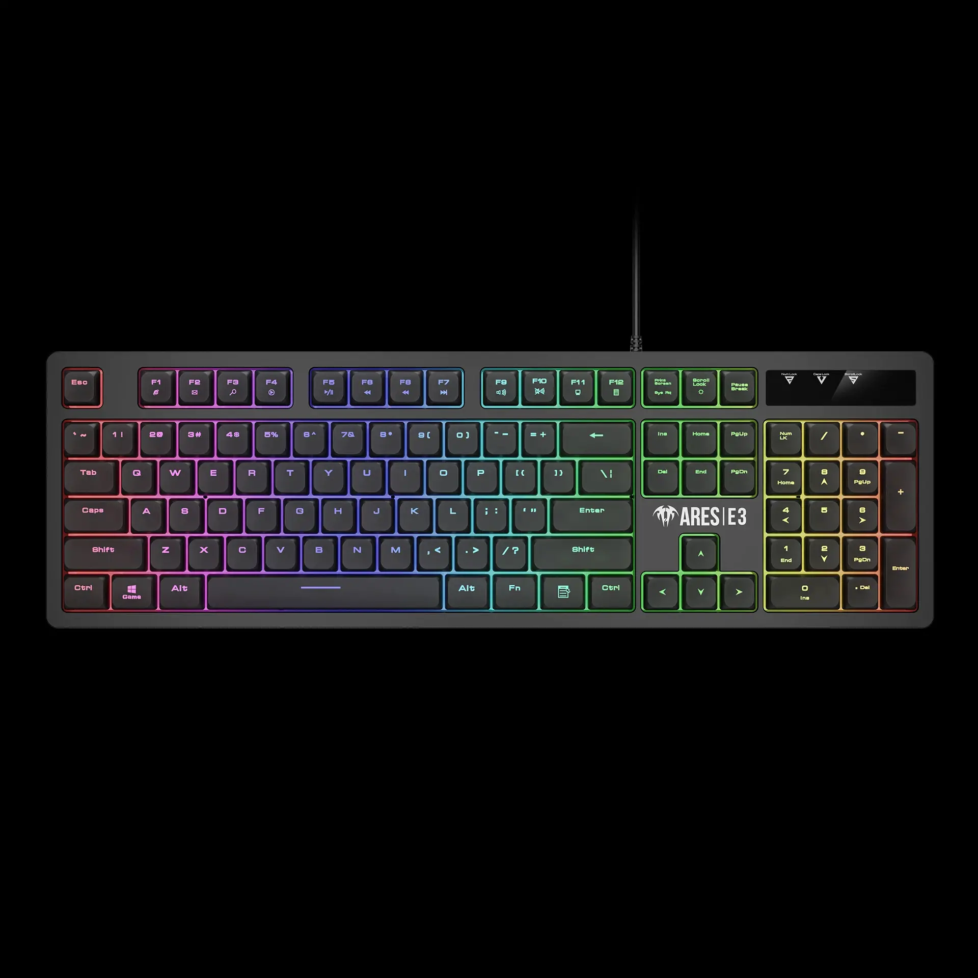 Gamdias геймърски комплект Gaming COMBO 2-in-1 Keyboard, Mouse - ARES E3 - image 2