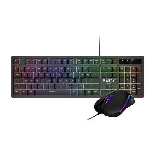 Gamdias геймърски комплект Gaming COMBO 2-in-1 Keyboard, Mouse - ARES E3