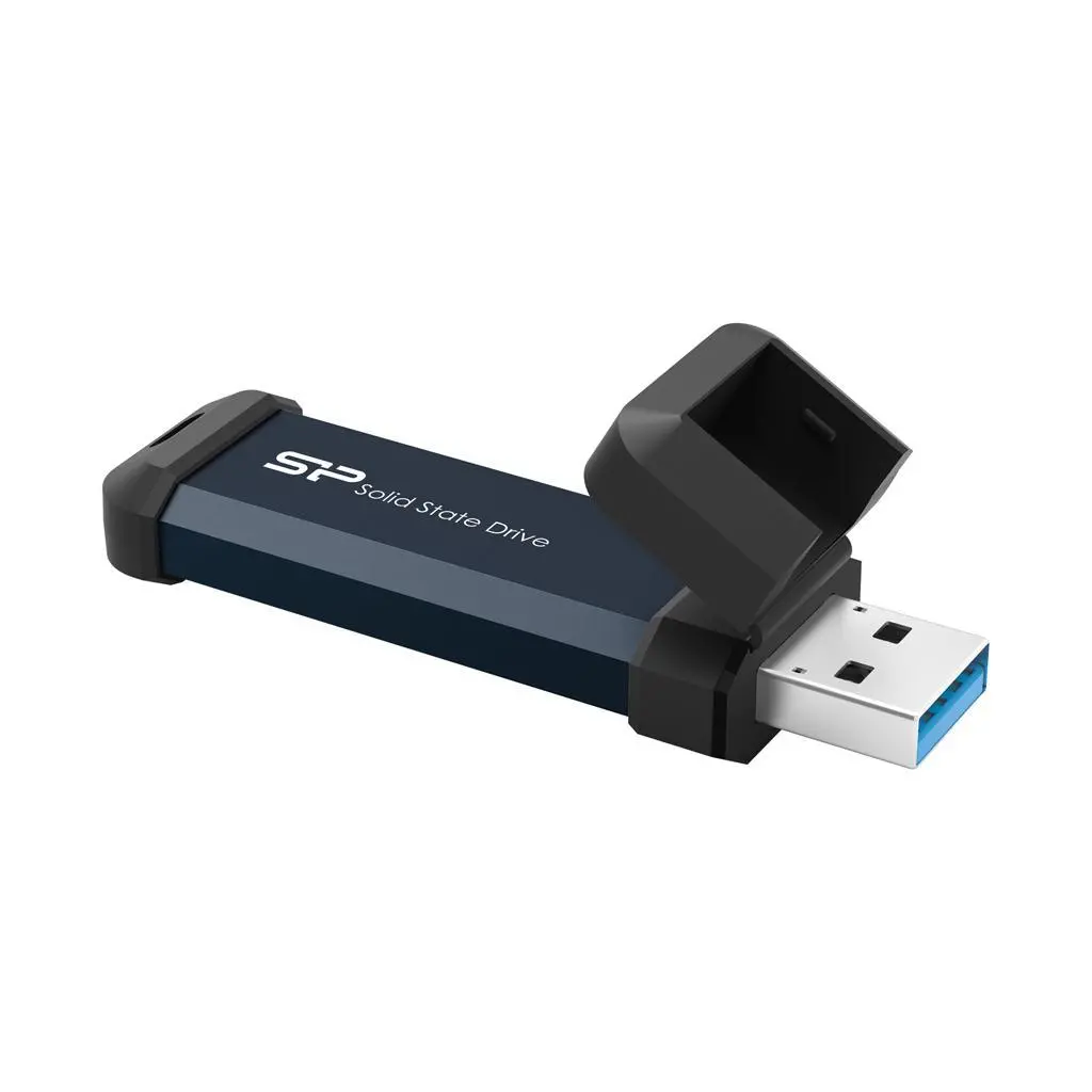Външен SSD Silicon Power MS60 Blue 500GB, USB-A 3.2 Gen2 - image 1