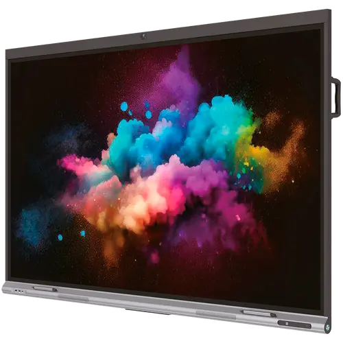 Prestigio Solutions MultiBoard (Monoblock) 65'' Light+Series: UHD(4K) 3840x2160, OS Android 11, PC: A311D2 chipset (CPU Cortex A73 Quad Core+Cortex A53 Quad Core)/8GB RAM/64GB eMMC, IR 40TP, Cam 2MP, 8-mic array, Speaker 15Wx2&15W sub, 7 writing pen - image 2