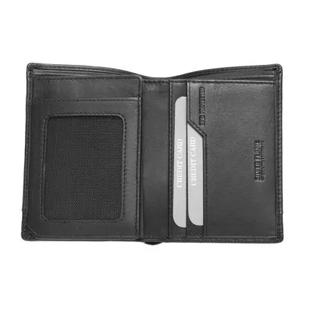 Мъжки вертикален портфейл SILVER FLAME - image 2