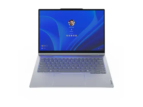 Лаптоп, Lenovo ThinkBook 14 2-in-1 G4 Intel Core Ultra 5 125U (up to 4.3GHz, 12MB), 16GB DDR5 5600MHz, 512GB SSD, 14" WUXGA (1920x1200) IPS Glossy, AR, Touch, Integrated Intel Graphics, FHD&IR Cam, FPR, Backlit KB, WLAN, BT, Luna Grey, Win11Pro, 3Y Onsite - image 13