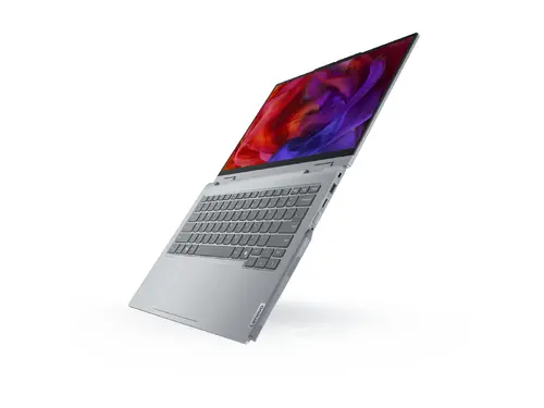 Лаптоп, Lenovo ThinkBook 14 2-in-1 G4 Intel Core Ultra 5 125U (up to 4.3GHz, 12MB), 16GB DDR5 5600MHz, 512GB SSD, 14" WUXGA (1920x1200) IPS Glossy, AR, Touch, Integrated Intel Graphics, FHD&IR Cam, FPR, Backlit KB, WLAN, BT, Luna Grey, Win11Pro, 3Y Onsite - image 14