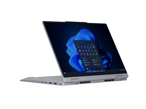 Лаптоп, Lenovo ThinkBook 14 2-in-1 G4 Intel Core Ultra 5 125U (up to 4.3GHz, 12MB), 16GB DDR5 5600MHz, 512GB SSD, 14" WUXGA (1920x1200) IPS Glossy, AR, Touch, Integrated Intel Graphics, FHD&IR Cam, FPR, Backlit KB, WLAN, BT, Luna Grey, Win11Pro, 3Y Onsite - image 1