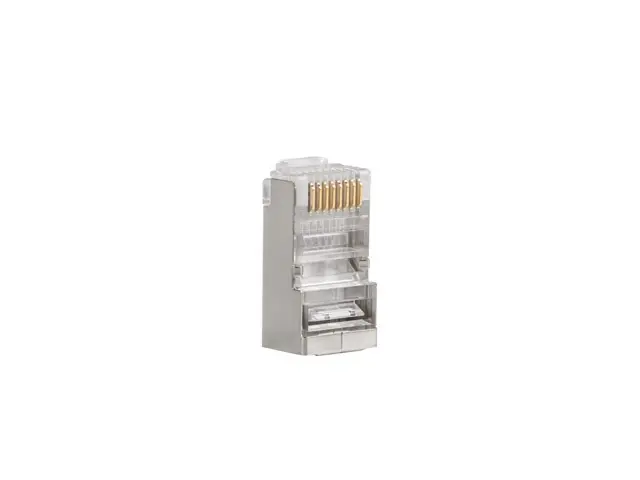 Συνδέτης, Lanberg RJ-45 FTP CAT.6 βύσμα 8P8C Pass Throug Type (100 τεμ.)