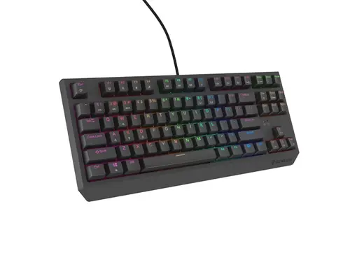 Πληκτρολόγιο, Genesis Gaming Thor 230 TKL Lite US Rainbow μηχανικό Outemu Red μαύρο Hot Swap - 5