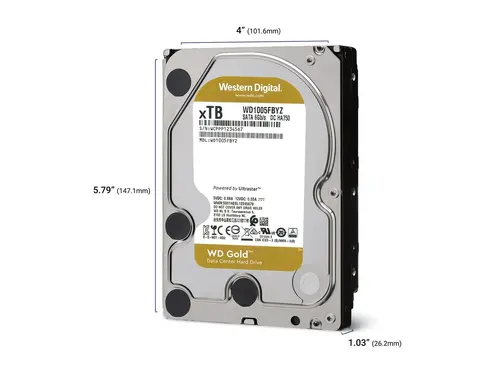 WD Gold 8TB SATA 6Gb/s 3.5inch HDD - image 3