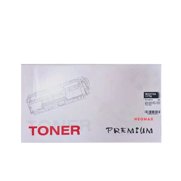 КАСЕТА ЗА HP Color Laserjet MFP 179FNW/MFP 178NW/150NW - /117A/ - Black - W2070A - WITH CHIP / С ЧИП - PN HT-W2070A - NEOMAX