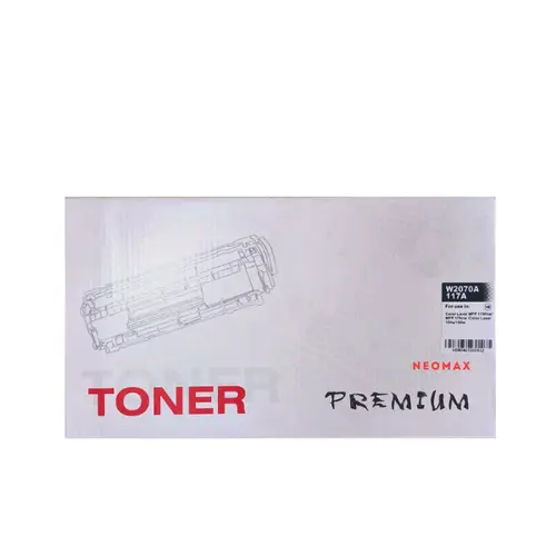ΚΑΣΕΤΑ ΓΙΑ HP Color Laserjet MFP 179FNW/MFP 178NW/150NW - /117A/ - Μαύρο - W2070A - ΜΕ ΤΣΙΠ - PN HT-W2070A - NEOMAX - 1