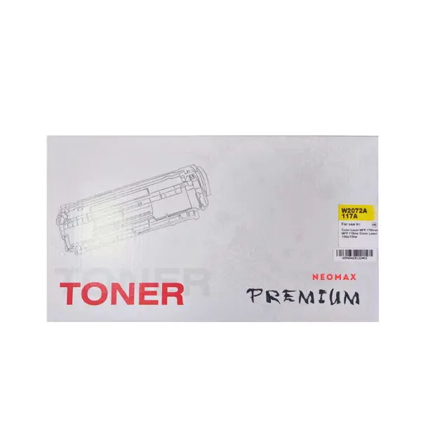 КАСЕТА ЗА HP Color Laser MFP 179FNW/MFP 178NW/150NW - /117A/ - Yellow - W2072A - PN HT-W2072A - NEOMAX