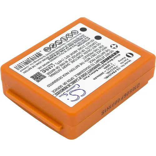 Батерия за дистанционно управление за кран HBC Radiomatic Quadrix, Micron 4,5,6,7  BA223000 NIMH 3,6V 2000mAh оранжева Cameron Sino - image 2