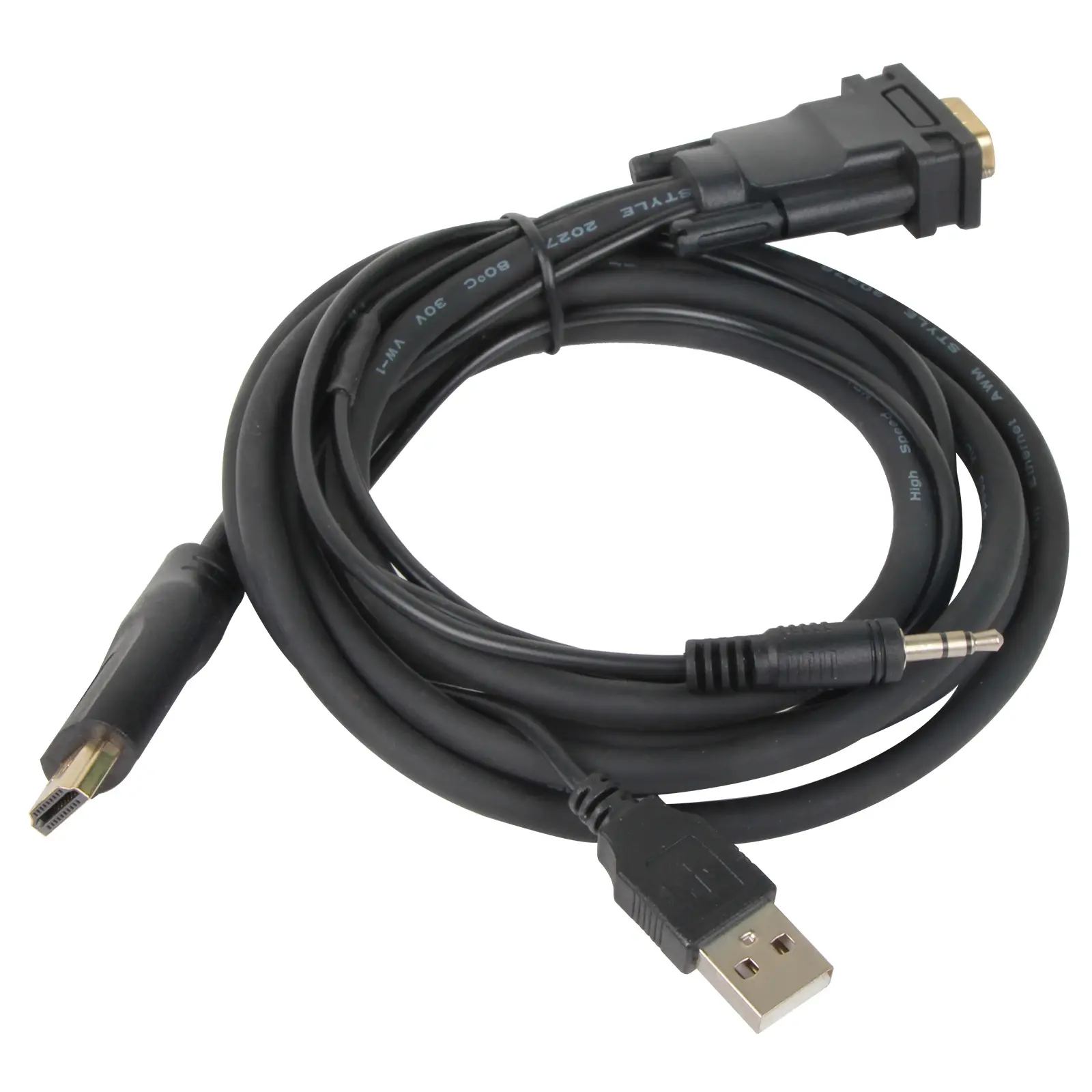 VCom кабел VGA M / HDMI M - CG493A-1.8m - image 4