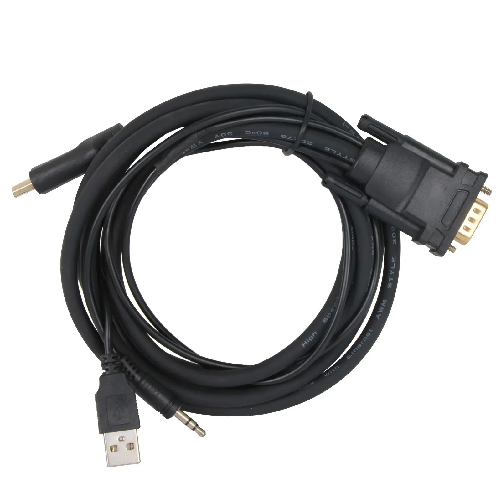 VCom кабел VGA M / HDMI M - CG493A-1.8m - image 5
