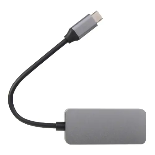 VCom адаптер USB Type-C to LAN 2500Mbps - DU325MC - image 1