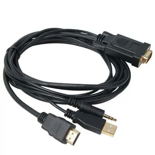 VCom кабел HDMI M / VGA M - CG598A-1.8m - image 5