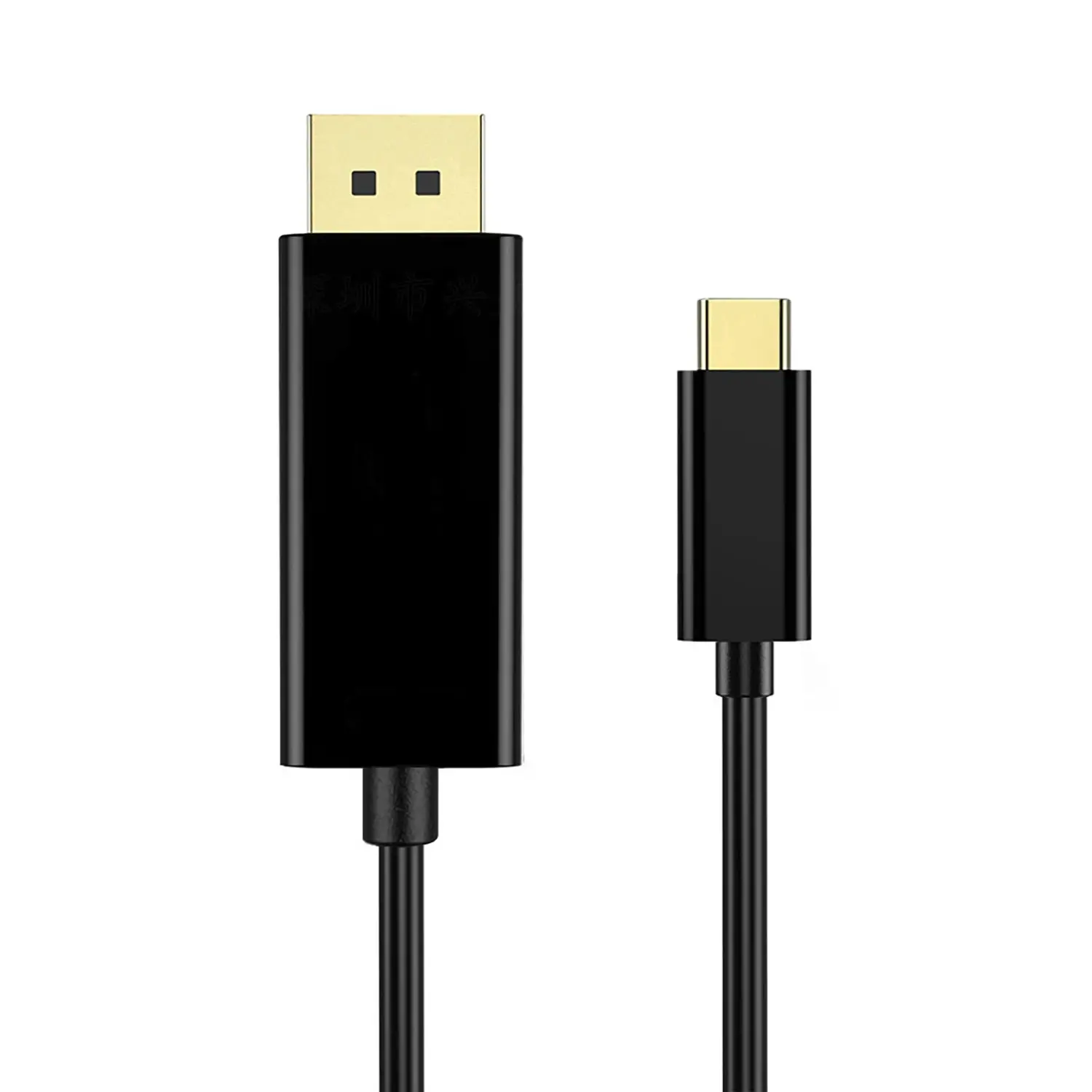 VCom кабел Cable Type-C to DisplayPort - Black - CU422C-1.8m - image 2