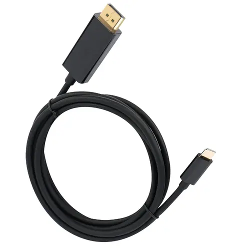 VCom кабел Cable Type-C to DisplayPort - Black - CU422C-1.8m - image 5