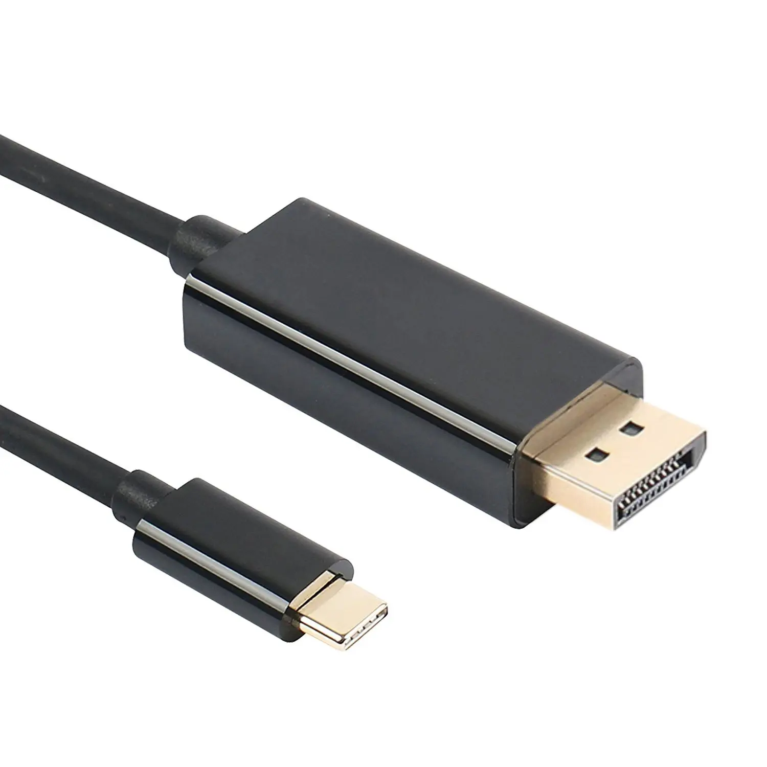 VCom кабел Cable Type-C to DisplayPort - Black - CU422C-1.8m - image 7