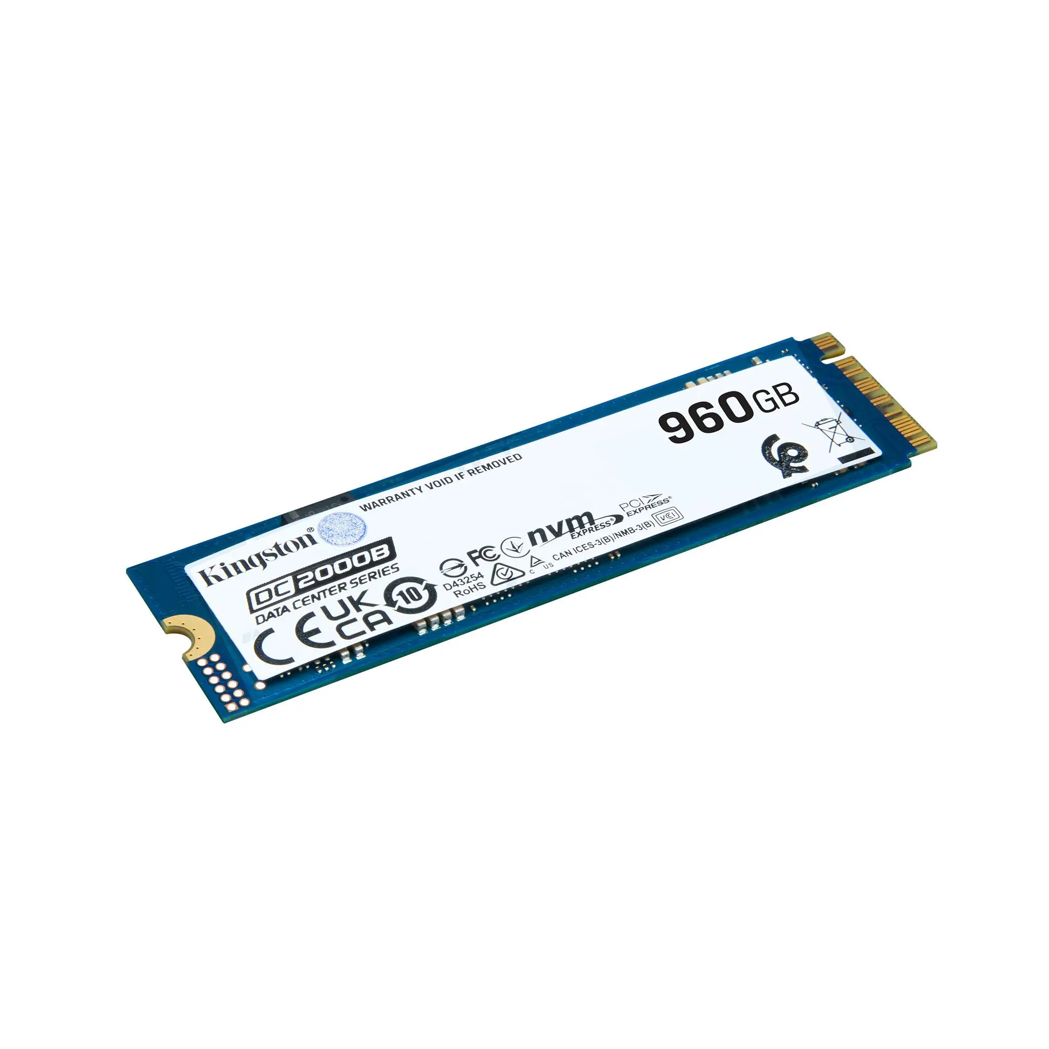 SSD KINGSTON DC2000B Data Center M.2-2280 PCIe 4.0 NVMe 960GB - image 1