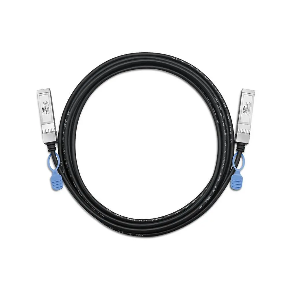 Cablu optic Zyxel DAC10G-3M SFP+ la SFP+, 3 m