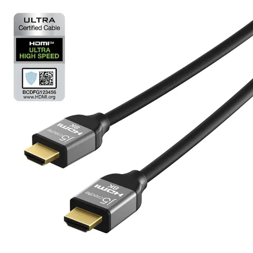 Cablu j5create JDC53, HDMI tată - HDMI tată, 8K, 48 Gbps, 2 m - 2