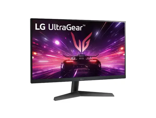 Монитор, LG 24GS60F-B, UltraGear, 23.8" IPS, AG, 1ms GtG, 180Hz, 1000:1, 300cd/m2, Full HD 1920x1080, NVIDIA G-SYNC, Radeon FreeSync, HDR 10, sRGB 99%, HDMI, DisplayPort, Reader Mode, Headphone out, Tilt, Black - image 1