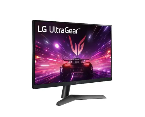 Монитор, LG 24GS60F-B, UltraGear, 23.8" IPS, AG, 1ms GtG, 180Hz, 1000:1, 300cd/m2, Full HD 1920x1080, NVIDIA G-SYNC, Radeon FreeSync, HDR 10, sRGB 99%, HDMI, DisplayPort, Reader Mode, Headphone out, Tilt, Black - image 2