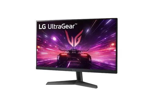 Монитор, LG 24GS60F-B, UltraGear, 23.8" IPS, AG, 1ms GtG, 180Hz, 1000:1, 300cd/m2, Full HD 1920x1080, NVIDIA G-SYNC, Radeon FreeSync, HDR 10, sRGB 99%, HDMI, DisplayPort, Reader Mode, Headphone out, Tilt, Black