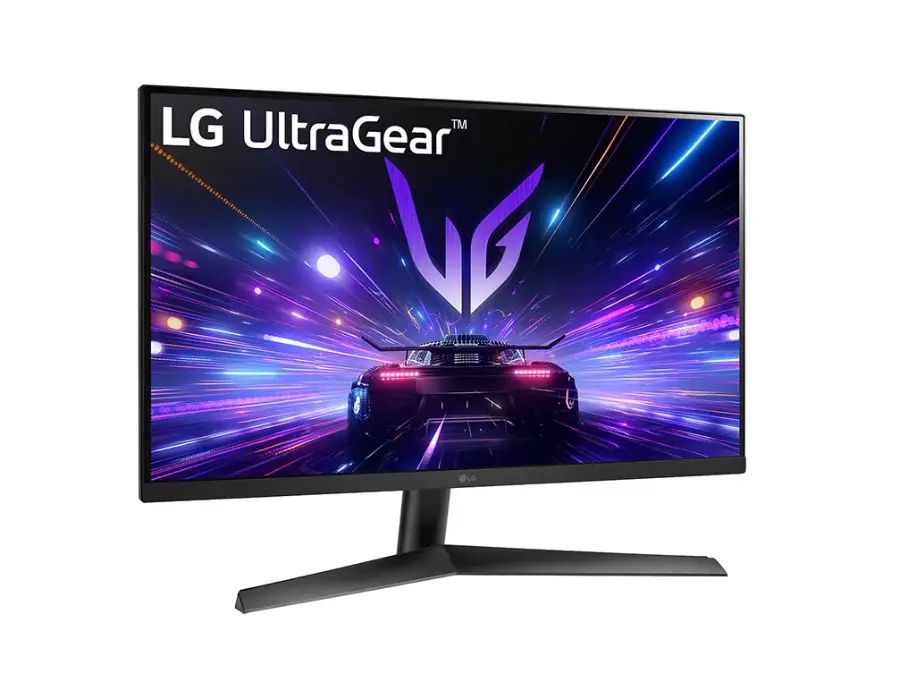 Монитор, LG 27GS60F-B, UltraGear 27" IPS, AG, 1ms (GtG), 180Hz, 1000:1, HDR10, sRGB 99%, 300cd/m2, Full HD 1920x1080, NVIDIA G-SYNC, AMD FreeSync, HDMI, DisplayPort, Headphone Out, Reader mode, Black Stabilizer, Tilt, Black - image 1