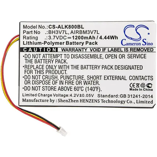 Baterie pentru telecomandă de macara Autec Air A4, A6, A8 BH3V7L LIPo 3,7V 1200mAh Cameron Sino - 1