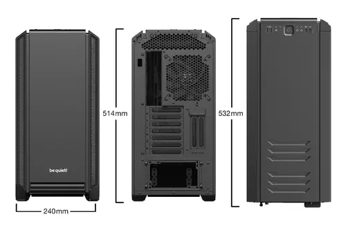 be quiet! кутия Case EATX - Silent Base 601 Black - 2