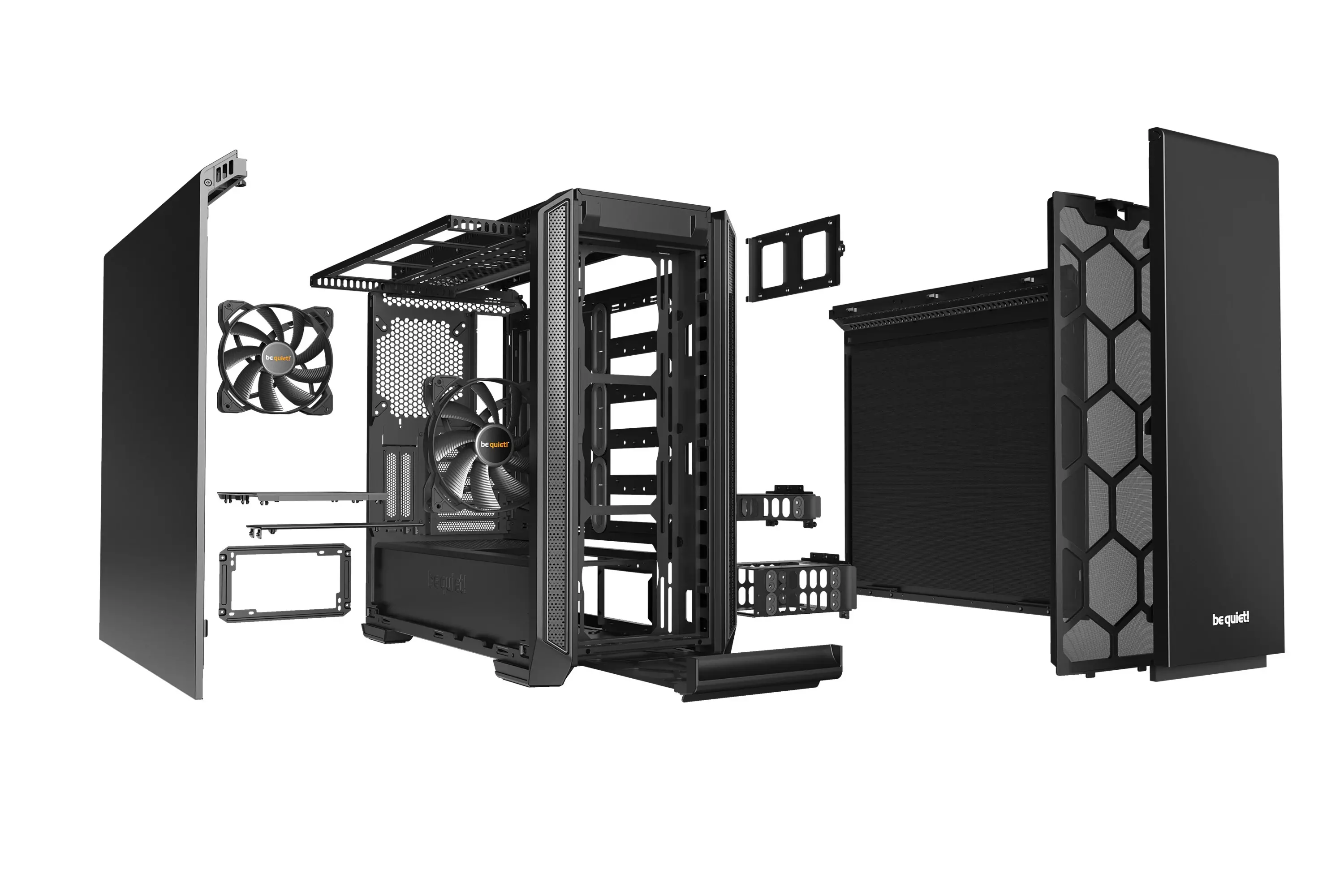be quiet! кутия Case EATX - Silent Base 601 Black - image 3