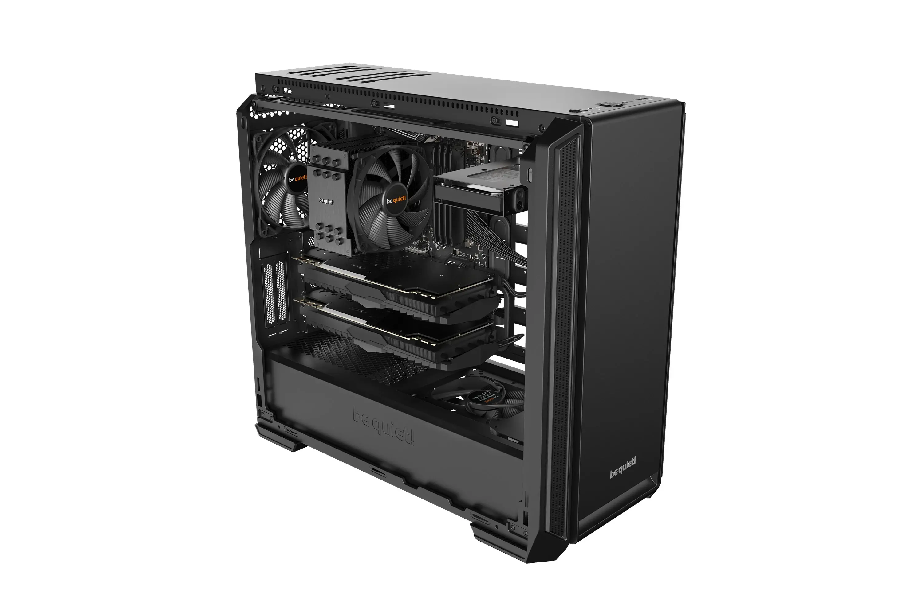 be quiet! кутия Case EATX - Silent Base 601 Black - image 7