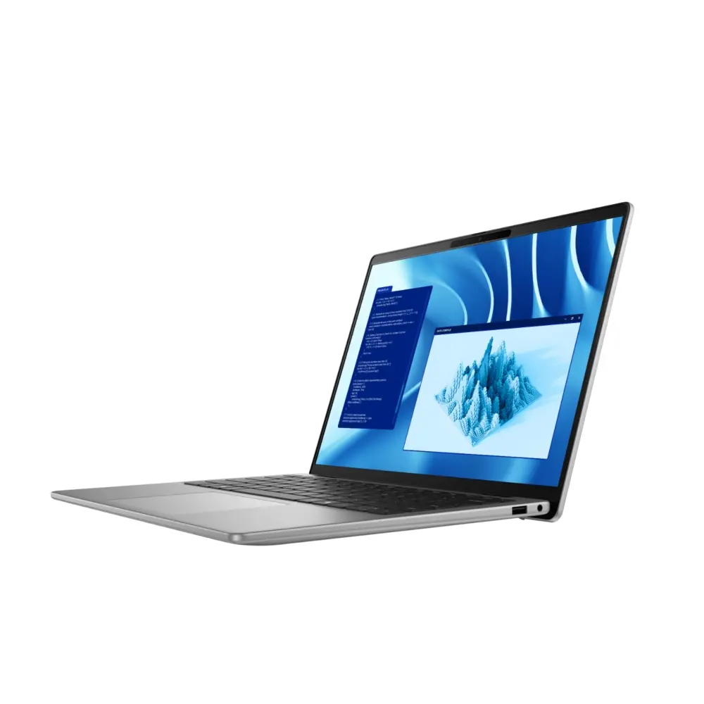 Лаптоп, Dell Latitude 7455, X Elite X1E-80-100 (12 core, up to 3.4 GHz, 45 TOPS NPU), 14.0" QHD+ (2560x1600), IPS, AG Touch, 16GB onboard LPDDR5x 8448 MT/s, 512 GB SSD PCIe M.2, Intel Graphics, FHD IR Cam and Mic, Wi-Fi 7, FPR, BKT KB, Win 11 Pro, 3Y PS - image 3