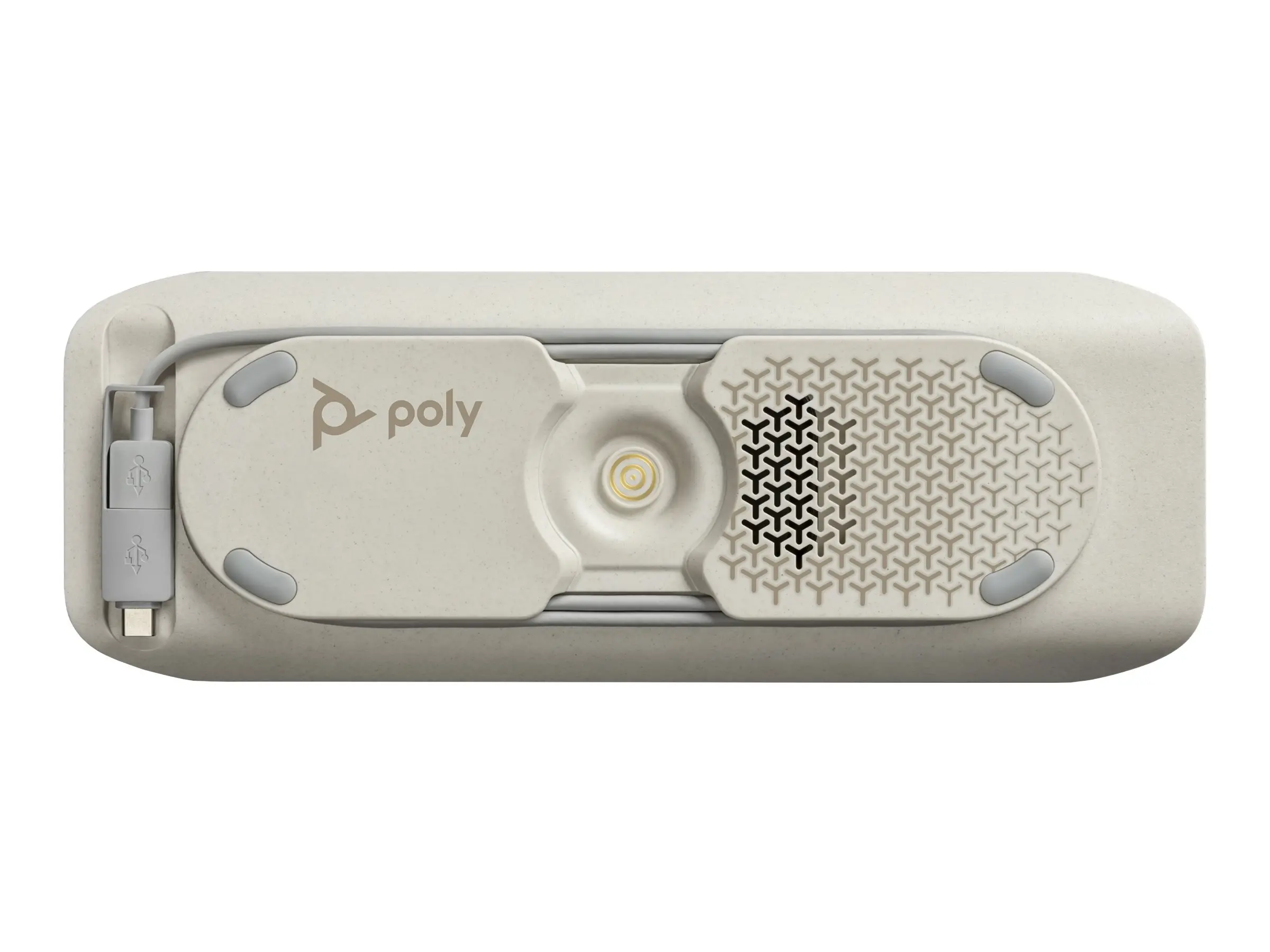 HP Poly Sync 40+ Microsoft Teams Certified USB-A USB-C Speakerphone +BT700 USB-A Adapter - image 1