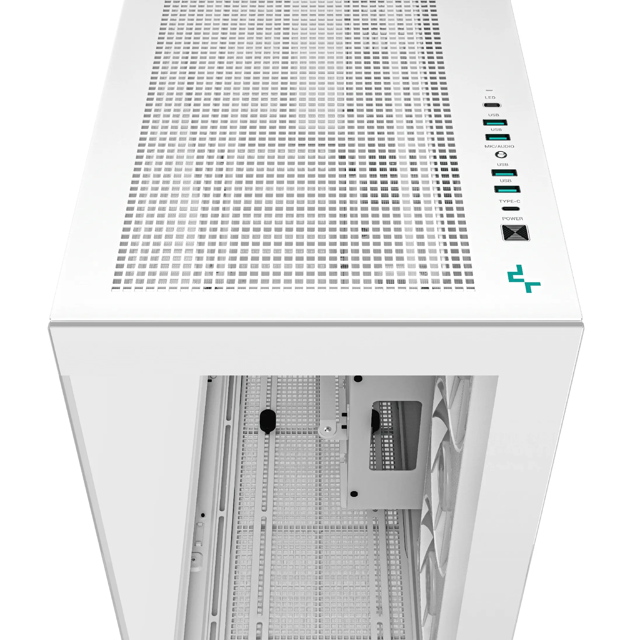 DeepCool кутия Case E-ATX - CH780 WH - Dual-Chamber - image 7