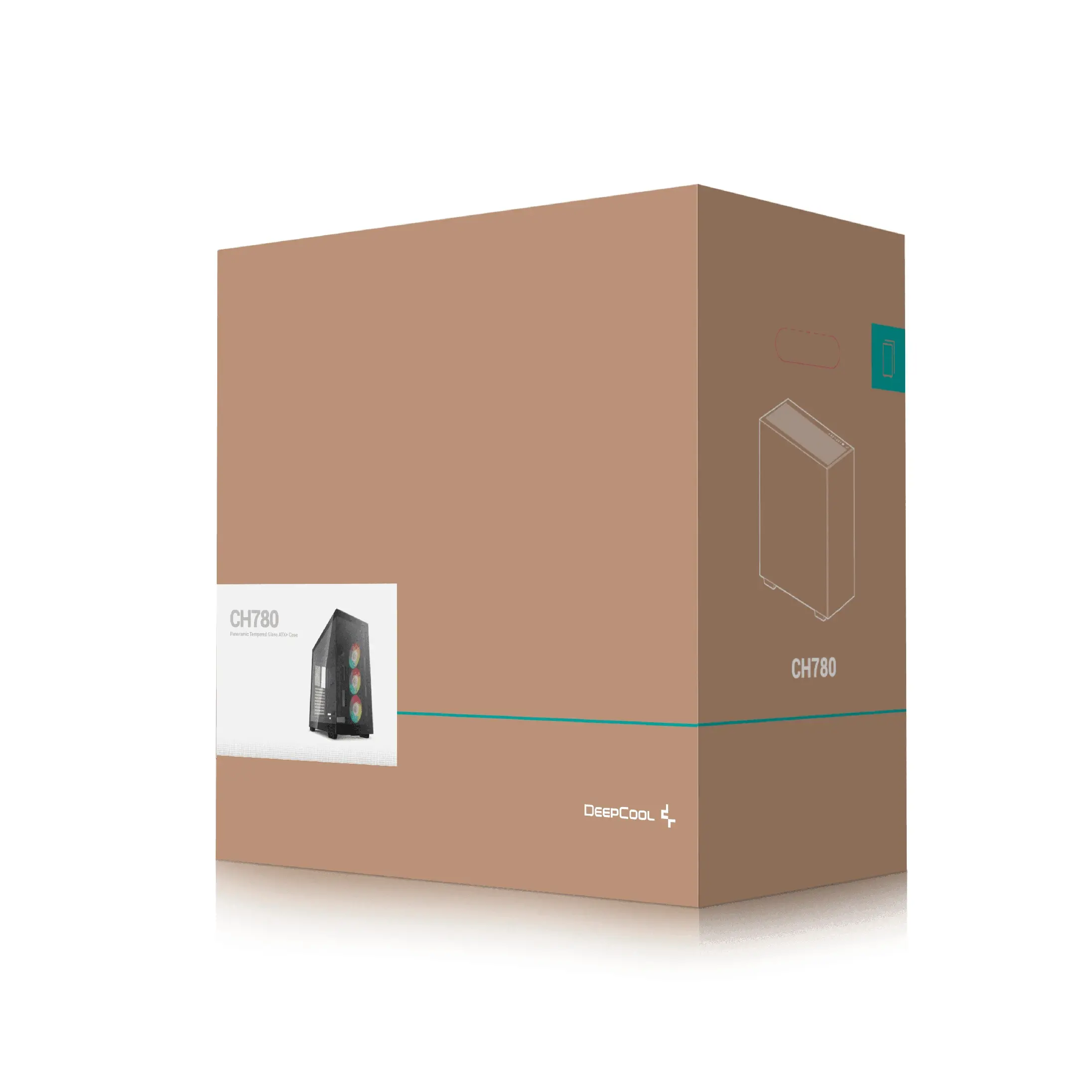 DeepCool кутия Case E-ATX - CH780 - Dual-Chamber - image 13