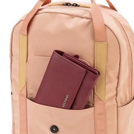 Rucsac roz pentru laptop ROSSI - image 9