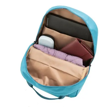 Rucsac de damă pentru laptop ROSSI - albastru lacustru - 7