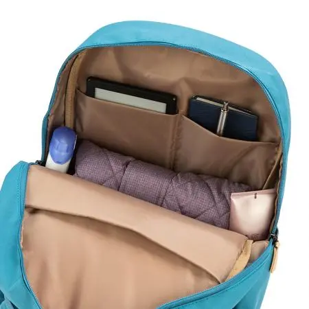 Дамска раница за лаптоп ROSSI-езерово синя - image 7