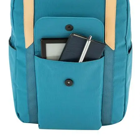 Rucsac de damă pentru laptop ROSSI - albastru lacustru - 9