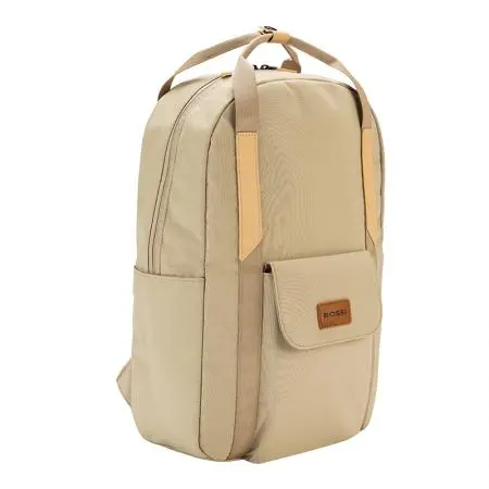 Дамска раница за лаптоп ROSSI-капучино - image 2